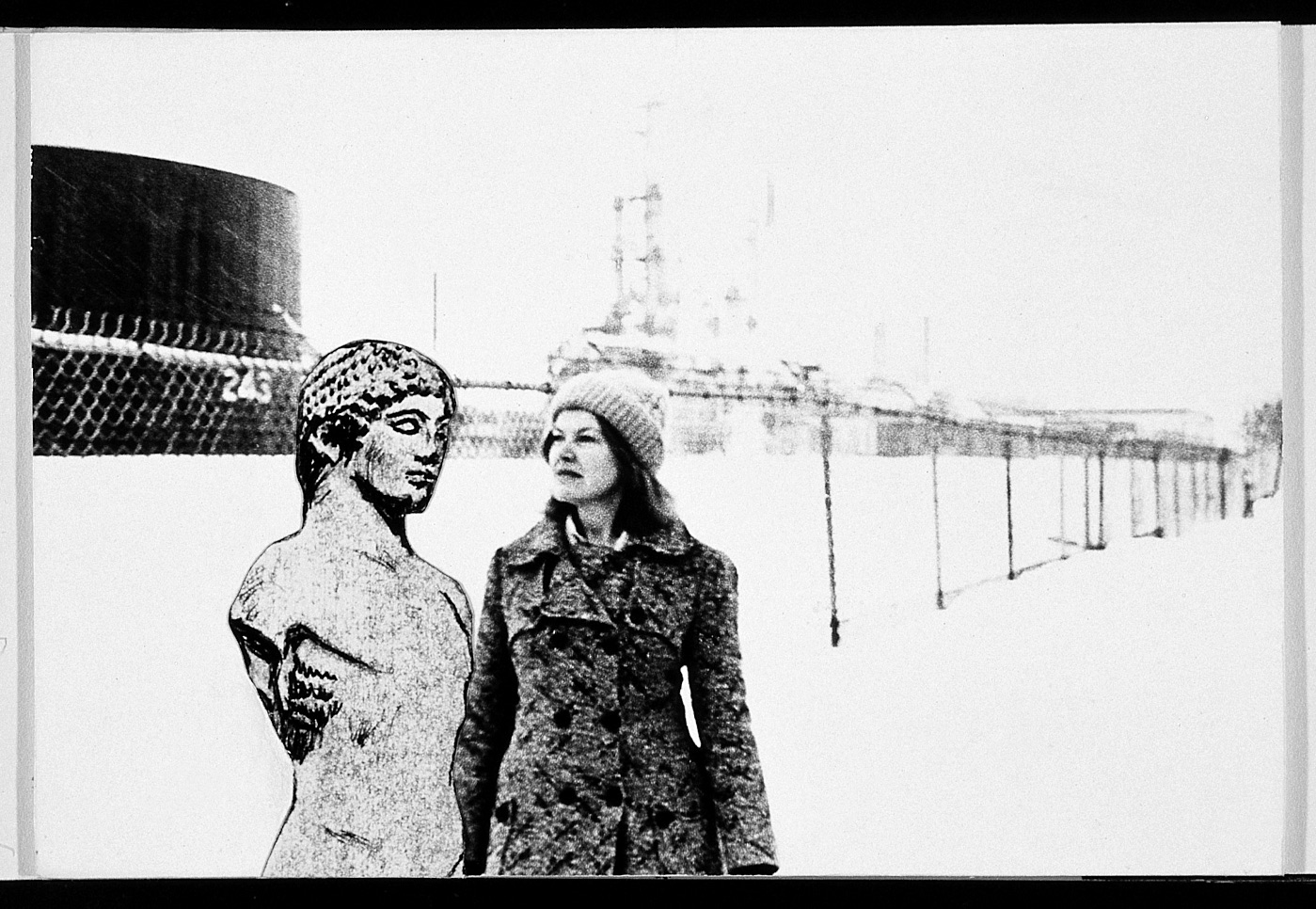 Françoise Sullivan
Rencontre avec Apollon archaïque, détails, 1974.
Photo : Musée des beaux-arts de Montréal