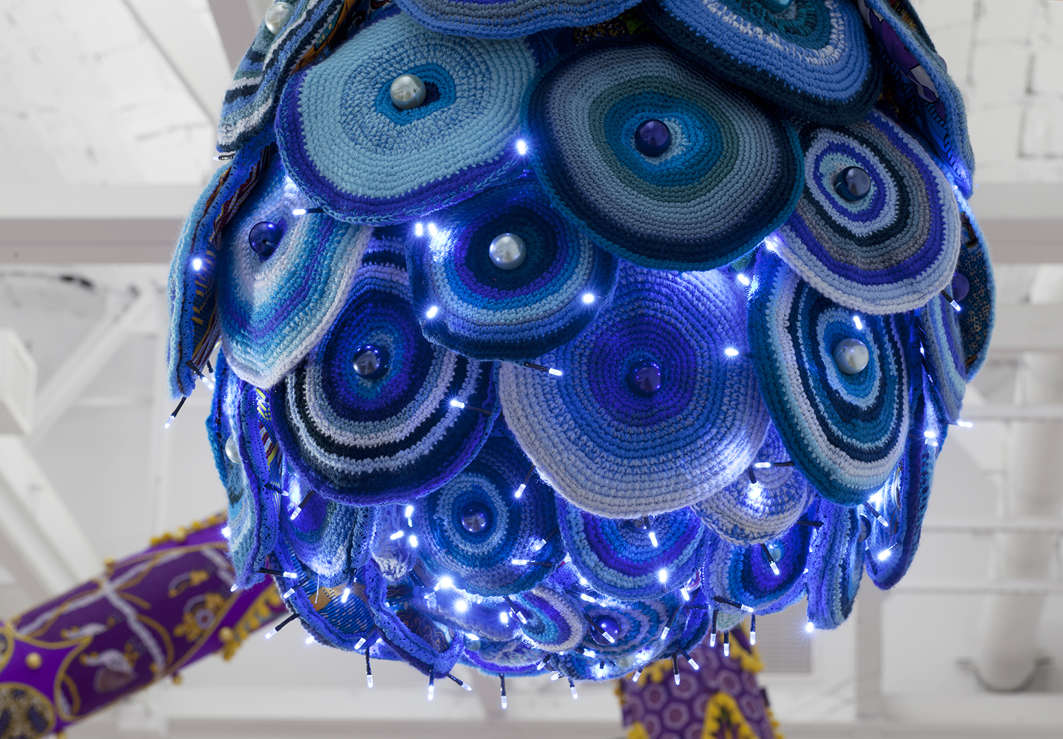 Joana Vasconcelos, Light Blue Antoinette Burro (2022), Available for Sale