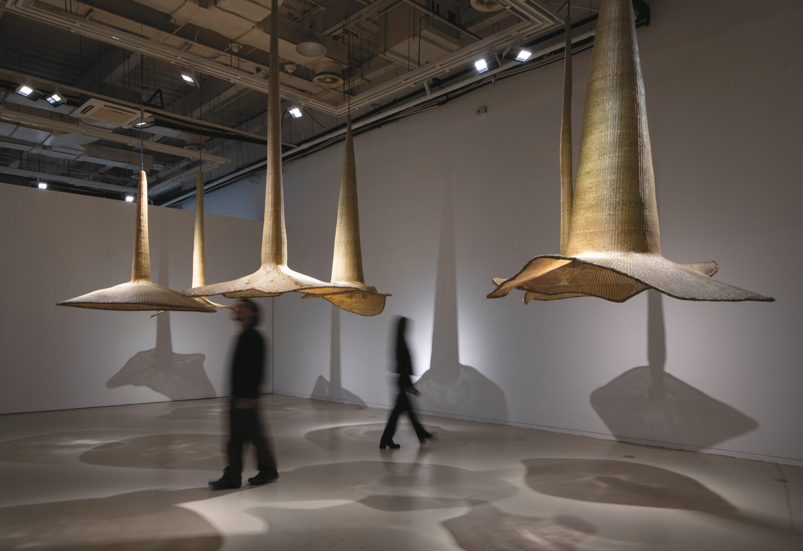 Tania Candiani Prologue II. Resonant Blossoms, installation view, Power Station of Art, Shanghai, 2025. Photo: courtesy of the artist; Vermelho Gallery; & Power Station of Art, Shanghai